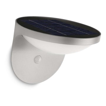 Philips 17808/87/16 - LED Solar tuinlamp met sensor MYGARDEN DUSK 1xLED/1W/3,7V IP44