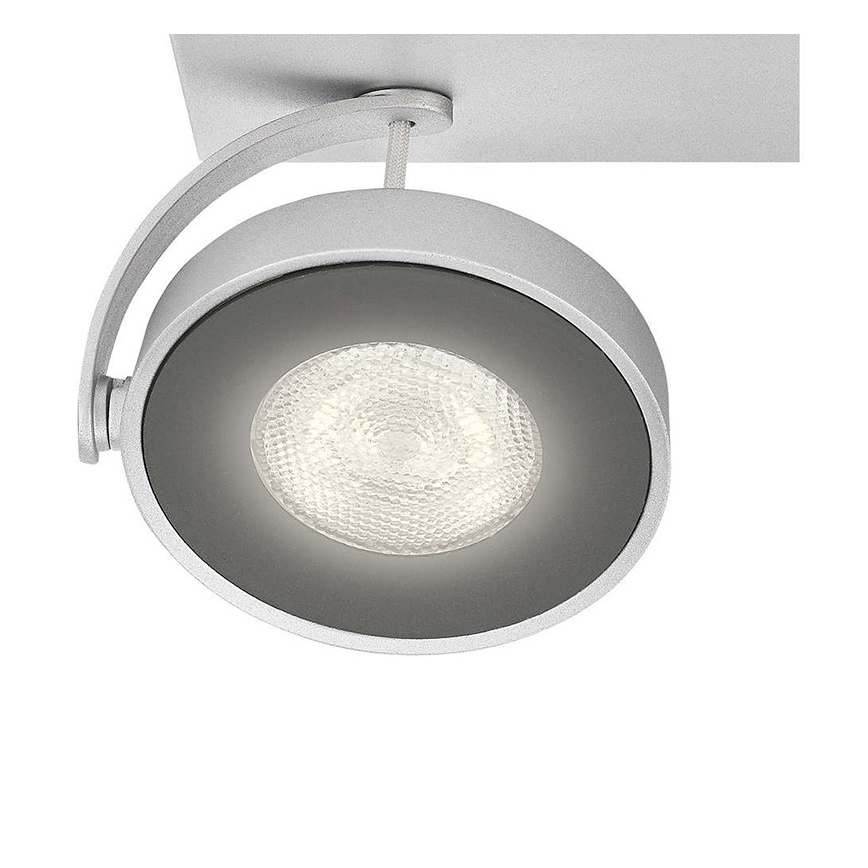 Philips 53172/48/16 - Spot LED MYLIVING CLOCKWORK 2xLED/4W/230V