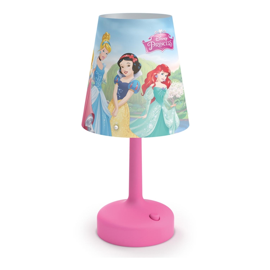 Philips 71796/28/16 - LED Tafellamp kinderkamer DISNEY PRINCESS LED/0,6W/3xAA