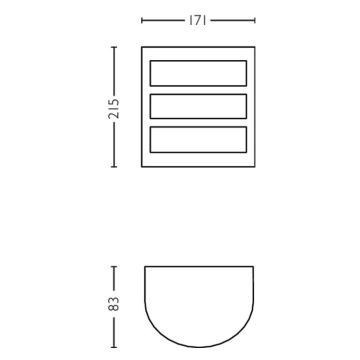 Philips - Applique murale d'extérieur LED/6W/230V 4000K IP44