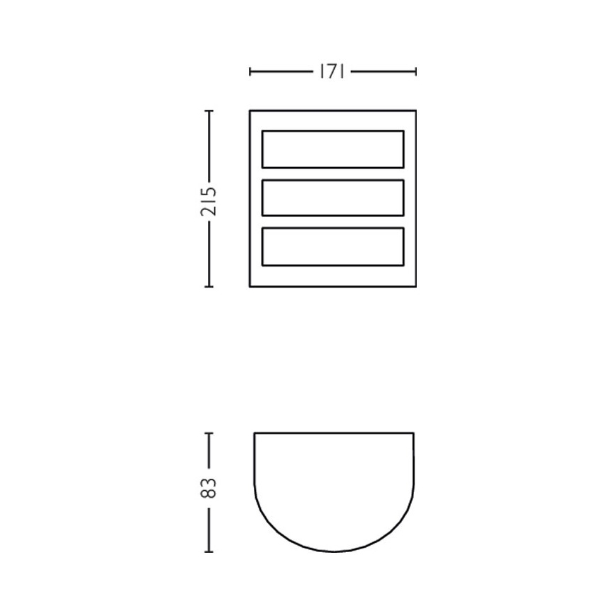 Philips - Applique murale d'extérieur LED/6W/230V 4000K IP44