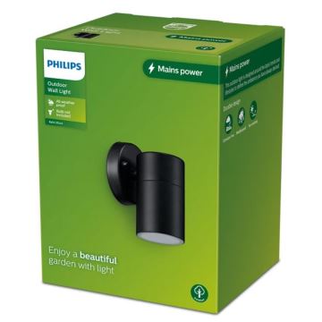 Philips - Applique murale extérieure KYLIS 1xGU10/25W/230V IP44