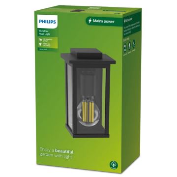 Philips - Applique murale extérieure MIRTH 1xE27/25W/230V IP44