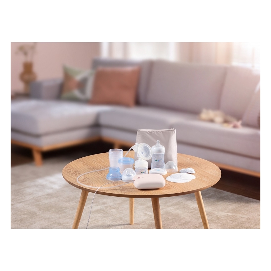 Philips Avent - Tire-lait électronique avec accessoires SINGLE 5V