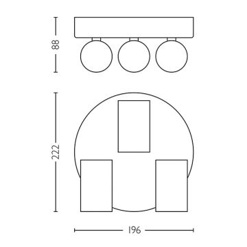 Philips - Badkamer spot IDRIS 3xGU10/5W/230V IP44 wit