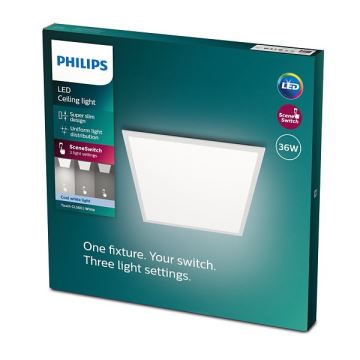 Philips - Dimbare LED Plafond Lamp SCENE SWITCH LED/36W/230V 4000K