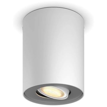 Philips - Dimbare LED Spot Hue PILLAR 1xGU10/4,2W/230V 2200-6500K + afstandsbediening wit