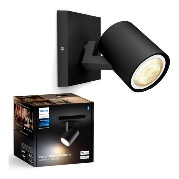 Philips - Dimbare LED Spot Hue RUNNER 1xGU10/4,2W/230V 2200-6500K zwart