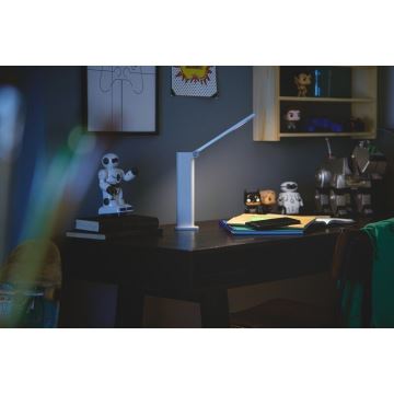 Philips - Dimbare LED Tafellamp met aanraakfunctie AMBER LED/5W/5V wit