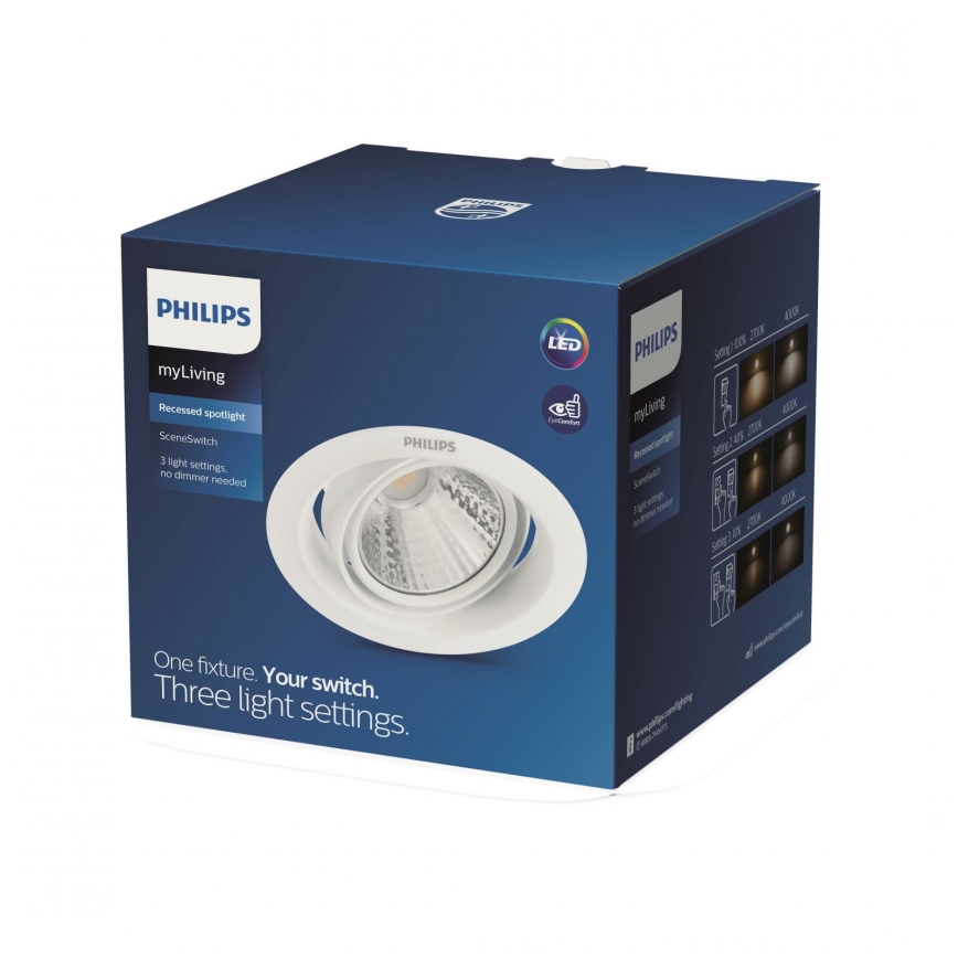 Philips - Hangende LED Lamp LED/4.5W/230V 2,700K