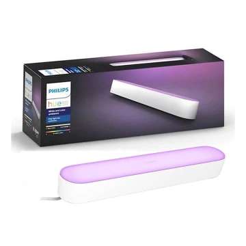 Philips - Kit de rallonge LED RGB Lampe de table à intensité variable Hue PLAY LED/6W/230V noir