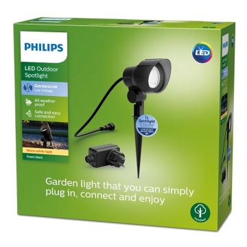 Philips - LED Buitenspot LED/24W/230V 2700K IP44