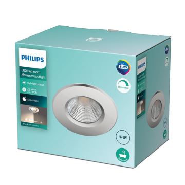 Philips - LED Dimbare badkamerverlichting DIVE 1xLED/9W/230V IP65