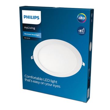 Philips - LED Hang plafondverlichting SLIM LED/20W/230V 3000K