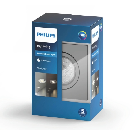 Philips - LED dimbaar CASEMENT 1xLED/4,5W/230V |