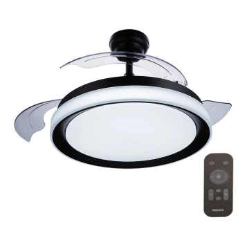Philips - LED Plafond Lamp LED/35W/230V 5500/4000/3000K zwart + afstandsbediening