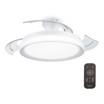 Philips - LED Plafondlamp met een ventilator BLISS LED/35W/230V 5500/4000/2700K wit + afstandsbediening