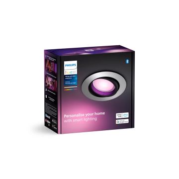 Philips - LED RGBW Dimbare hangende plafondverlichting Hue CENTURA 1xGU10/4,2W/230V 2000-6500K