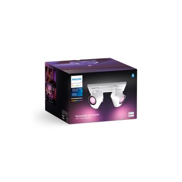 Philips - LED RGBW Dimbare spot Hue ARGENTA 4xGU10/4,2W/230V 2000-6500K