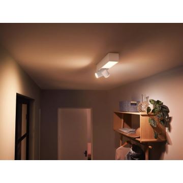 Philips - LED RGBW Dimbare spot Hue CENTRIS 2xGU10/4,2W/230V+ LED/11W