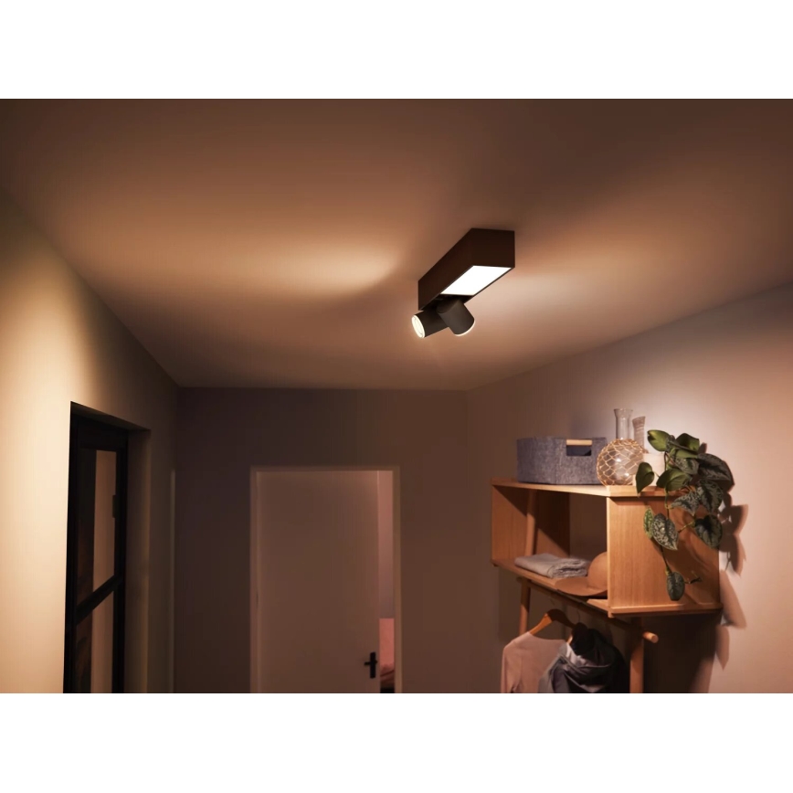 Philips - LED RGBW Dimbare spot Hue CENTRIS 2xGU10/4,2W/230V + LED/11W 2000-6500K