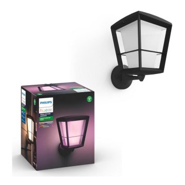 Philips - LED RGBW Dimbare wandlamp voor buiten Hue ECONIC LED/15W/230V IP44