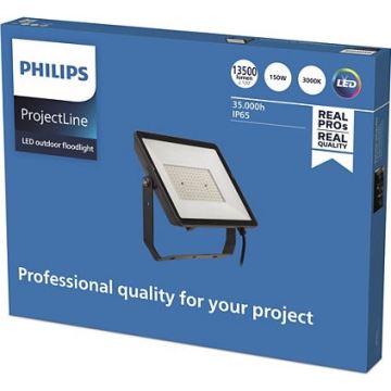 Philips - LED Schijnwerper voor Buiten PROJECTLINE LED/150W/230V IP65 3000K