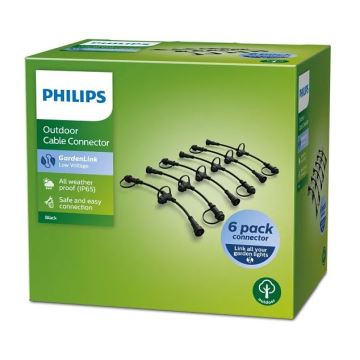 Philips - LOT 6x Connecteur de câble IP65