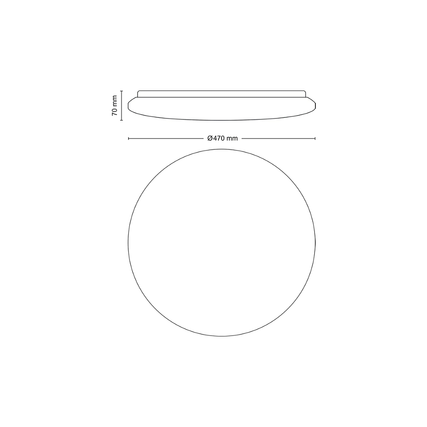 Philips - Plafonnier à intensité variable LED LED/40W/230V 2700-6500K + télécommande