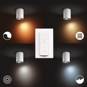 Philips - Spot à intensité variable LED Hue PILLAR 1xGU10/4,2W/230V 2200-6500K blanc