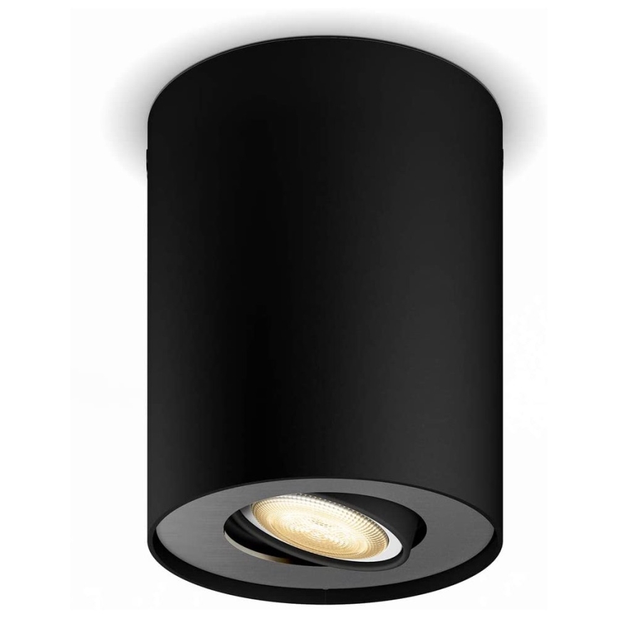 Philips - Spot à intensité variable LED Hue PILLAR 1xGU10/4,2W/230V 2200-6500K noir