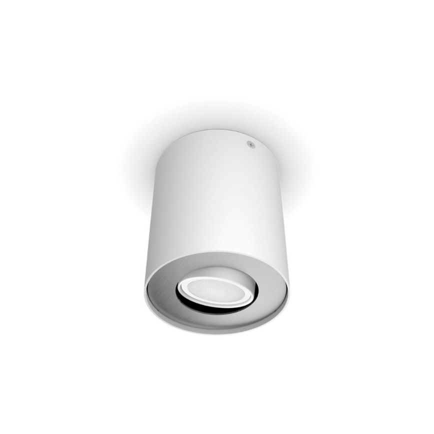 Philips - Spot à intensité variable LED Hue PILLAR 1xGU10/4,2W/230V 2200-6500K + télécommande blanc