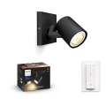 Philips - Spot à intensité variable LED Hue RUNNER 1xGU10/5W/230V + télécommande