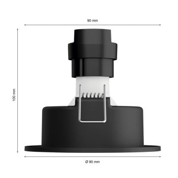 Philips - Spot encastrable à intensité variable Hue MILLISKIN 1xGU10/4,2W/230V 2200-6500K