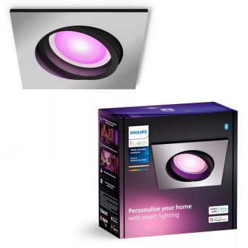 Philips - Spot encastrable LED RGBW à intensité variable Hue CENTURA 1xGU10/4,2W/230V 2000-6500K