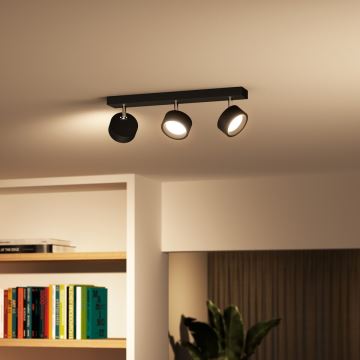 Philips - Spot LED 3xLED/5,5W/230V noir