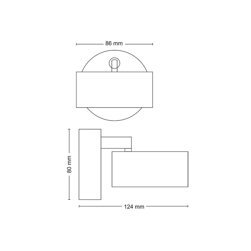 Philips - Spot LED LED/5,5W/230V blanc