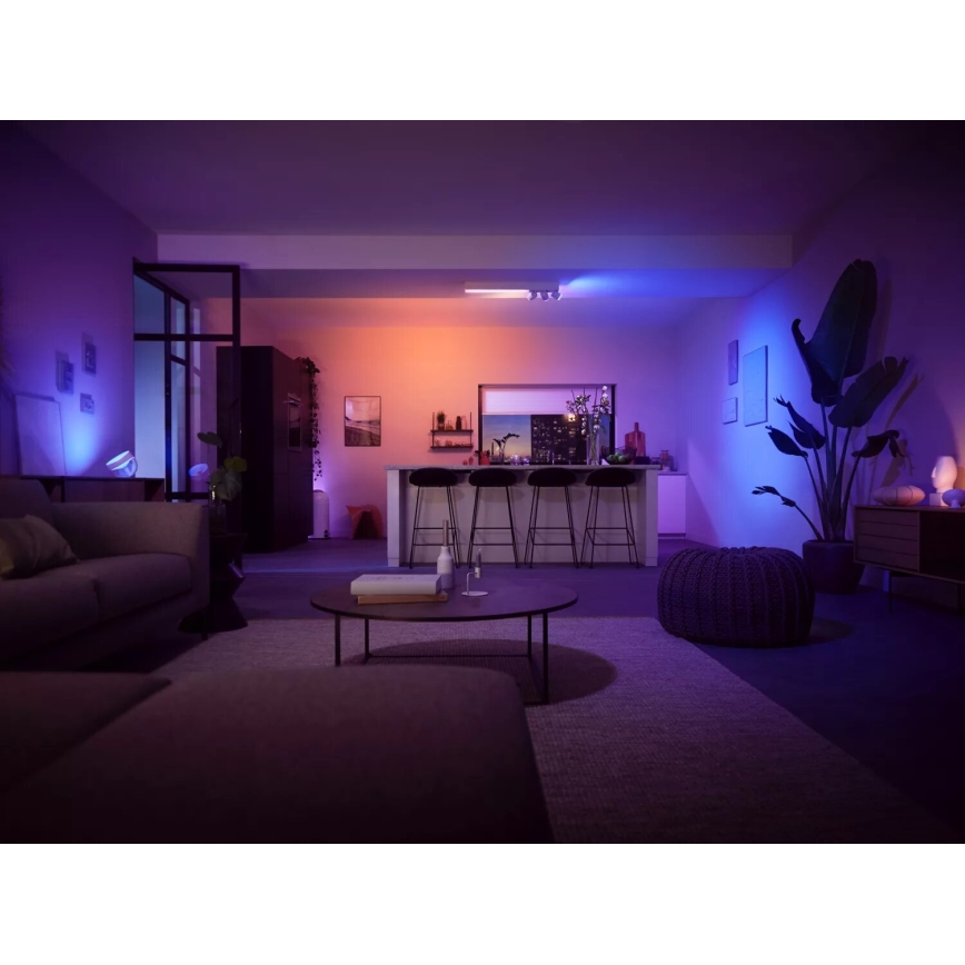 Philips - Spot LED RGBW à intensité variable Hue CENTRIS 3xGU10/4,2W/230V + LED/11W 2000-6500K