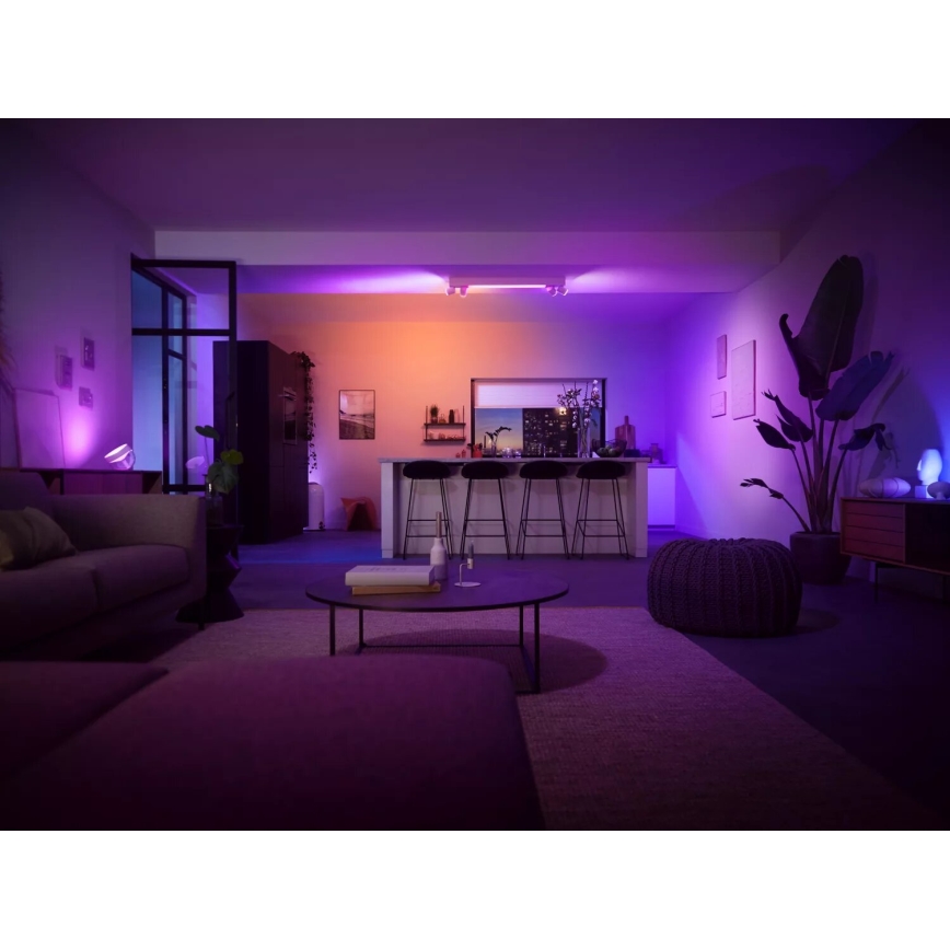 Philips - Spot LED RGBW à intensité variable Hue CENTRIS 4xGU10/4,2W/230V + LED/11W 2000-6500K