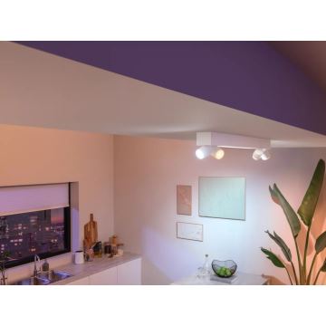 Philips - Spot LED RGBW à intensité variable Hue CENTRIS 4xGU10/4,2W/230V + LED/11W 2000-6500K