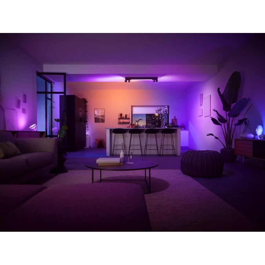 Philips - Spot LED RGBW à intensité variable Hue CENTRIS 4xGU10/4,2W/230V + LED/11W 2000-6500K