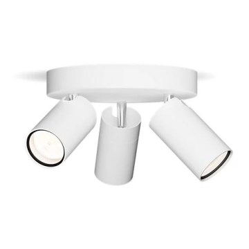 Philips - Spot salle de bain IDRIS 3xGU10/5W/230V IP44 blanc