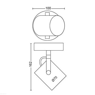 Philips - Spot SCENE SWITCH BYRE LED/4,3W/230V 2200/2500/2700K