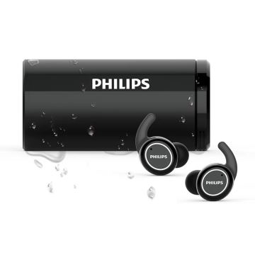 Philips TAST702BK/00 - Écouteurs sans fil TWS Bluetooth IPX5 noir