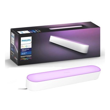 Philips - Verleng set LED RGB Dimbaar tafellamp Hue PLAY LED/6W/230V zwart