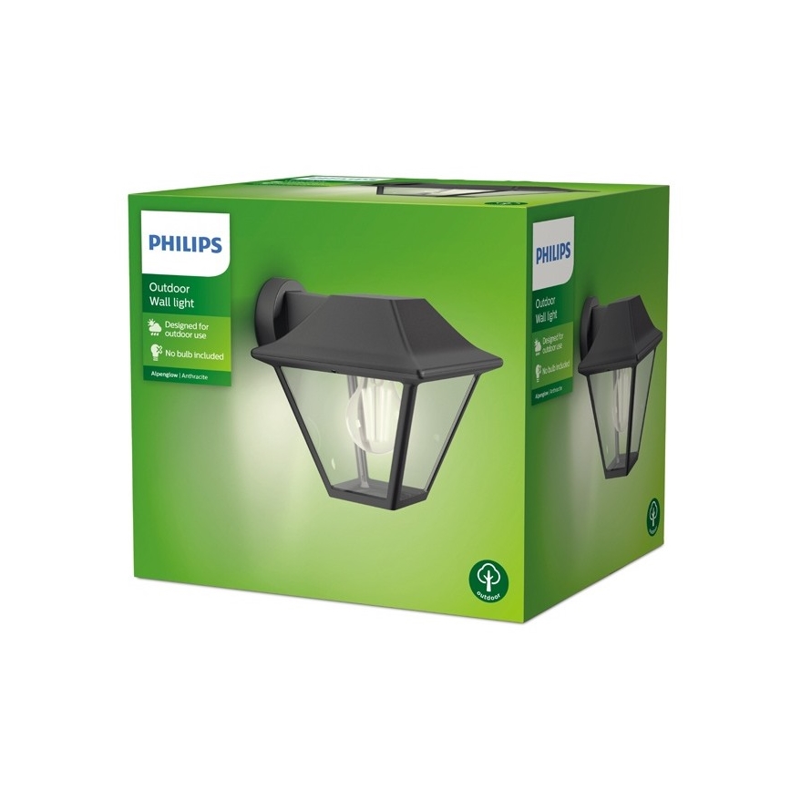 Philips - Wand Lamp voor Buiten 1xE27/60W/230V IP44