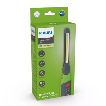 Philips X30SLIMX1 - LED Dimbaar rechargeable flashlight XPERION LED/5W/3,7V 500 lm 2500mAh