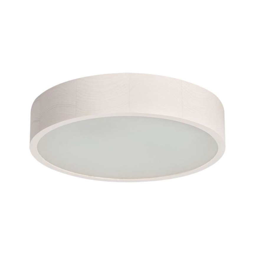 Plafond Lamp JASMIN 2xE27/20W/230V ø 37,5 cm wit eiken