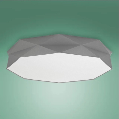 deeltje Verschrikkelijk compenseren Plafond Lamp KANTOOR 6xE27/15W/230V grijs | Lumimania