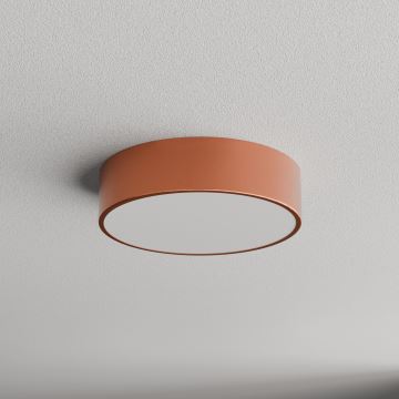 Plafond Lamp met Sensor CLEO 2xE27/24W/230V d. 30 cm koper